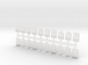 20x Gear - Shoulder Shields Variety Pack 3d printed