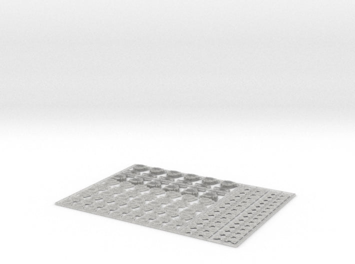 Graven Skulls - Flat Vehicle Insignia pack 3d printed