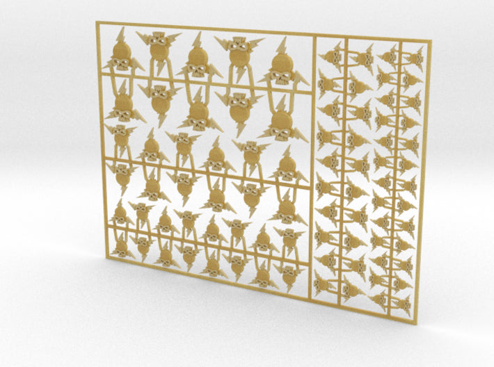 Storm Lords - Flat Vehicle Insignia pack 3d printed