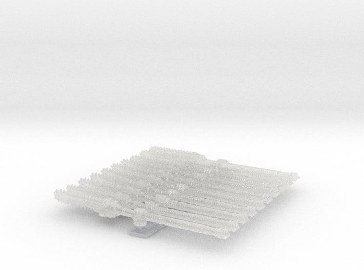 10x Right-handed Roto Spear: Chain Glaive 3d printed