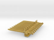 10x Right-handed Energy Sword: Sanguine Crusader 3d printed