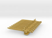 10x Right-hand Energy Sword: Wing Sword Crusader 3d printed