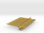 10x Right-handed Energy Sword: Wolf Crusader 3d printed