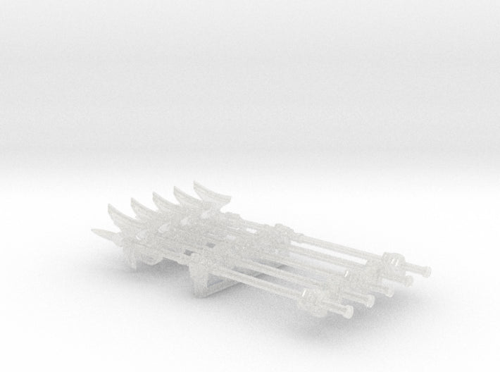 5x Energy Helberd: Cornivius (2 Handed) 3d printed