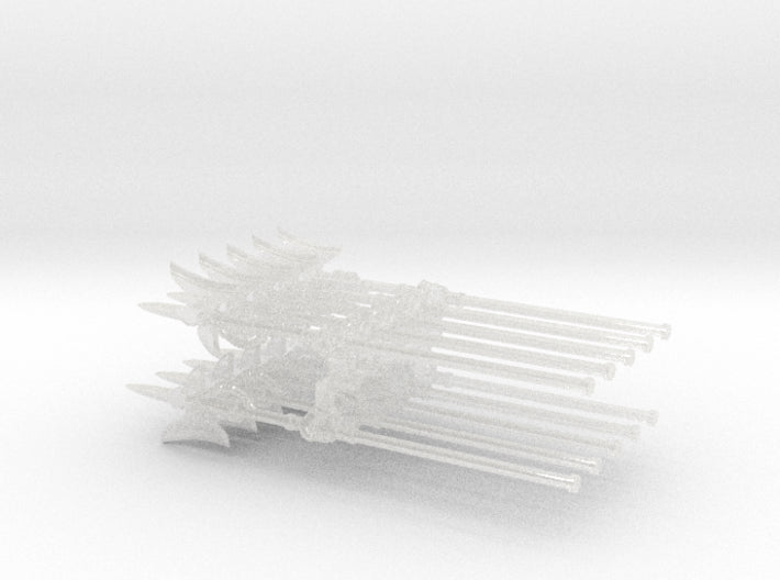 10x Energy Helberds: Cornivius (1 Handed) 3d printed