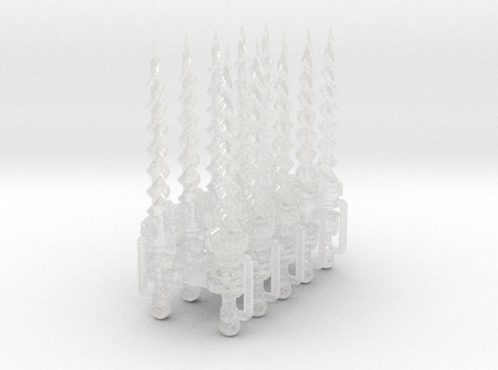 10x Drill Sword: Cornivius 3d printed