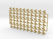 60x Yellow Jackets - Shoulder Insignia pack 3d printed