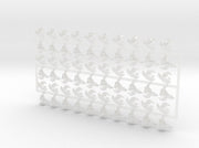 60x Yellow Jackets - Shoulder Insignia pack 3d printed