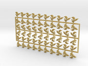 60x Yellow Jackets- Shoulder Insignia (L&amp;R) 3d printed