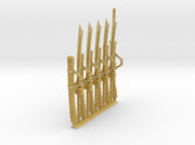 6x Energy Sword: Dadao (Left) 3d printed