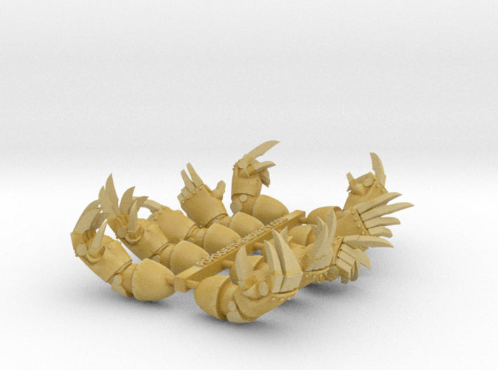 10x Base - Marine Power Claws 3d printed