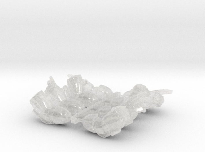 8x Base - Marine Energy Fists [Group 1] 3d printed