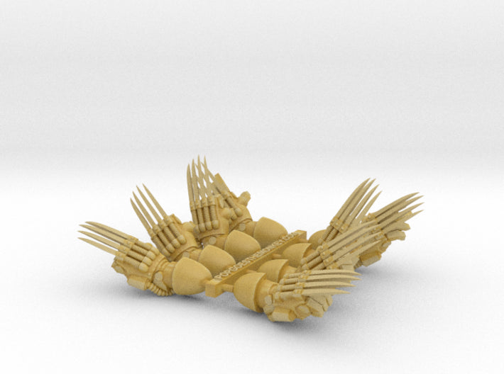 8x Base - Marine Power Talons [Group 1] 3d printed