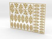 Sigil of Decay - Flat Vehicle Insignia pack 3d printed