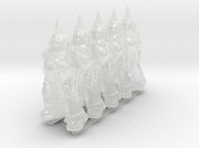 5x Old-School Decay Trooper - Body Set 3 3d printed