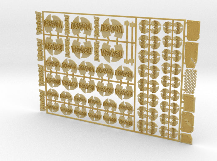 Waaagh Tang - Clan Branding Kit 3d printed