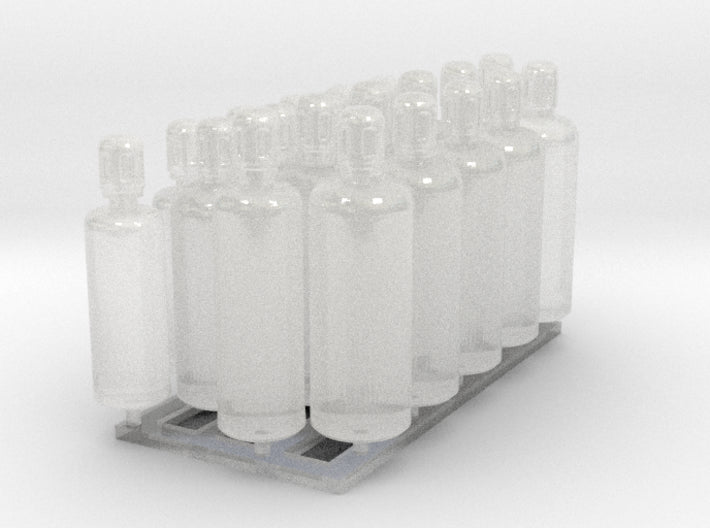 22x Looted Bitz: Gas Bottles 3d printed