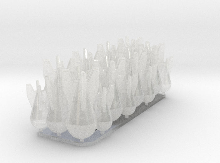 24x Biga'Droppa: Orc Bombs 3d printed