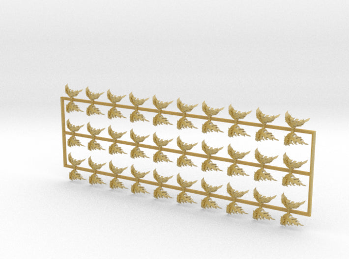 60x Marines Errant - (L&amp;R) Shoulder Insignia pack 3d printed