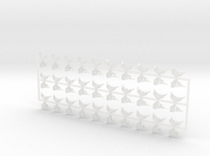 60x Marines Errant - (L&amp;R) Shoulder Insignia pack 3d printed