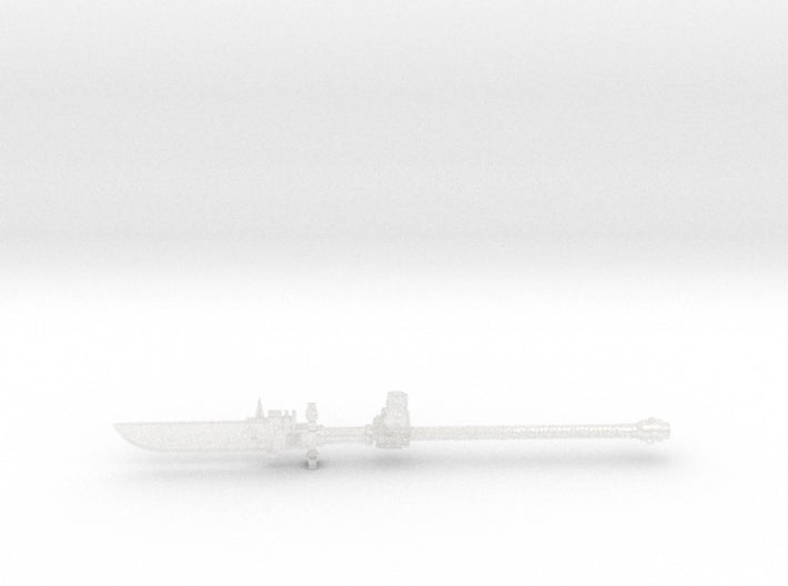 Arch Battleknight: Deamon Glaive (Right) 3d printed