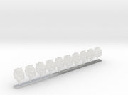 10x G:10 Prime Lion Helms 3d printed