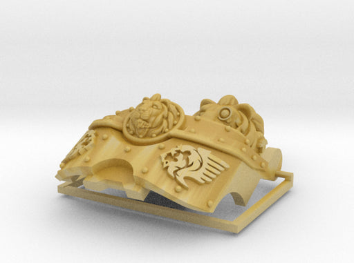 Celestial Lions (2): Atlas Sarcophagus Set 3d printed