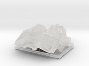 Celestial Lions (2): Atlas Sarcophagus Set 3d printed