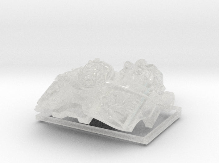 Celestial Lions (2): Atlas Sarcophagus Set 3d printed