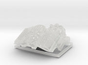 Tribal Lion: Atlas Sarcophagus Set (1) 3d printed