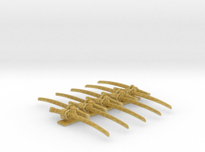 10x Right-hand Energy Sword: Shinto (Multi Grips) 3d printed