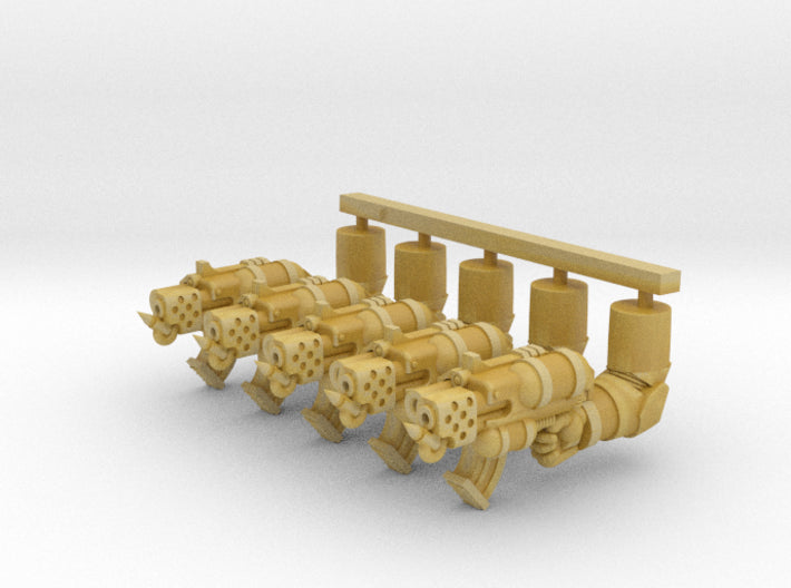 5x ST:1 Right Flamefire Bogun 3d printed