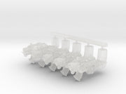 5x ST:1 Left Flamefire Bogun 3d printed