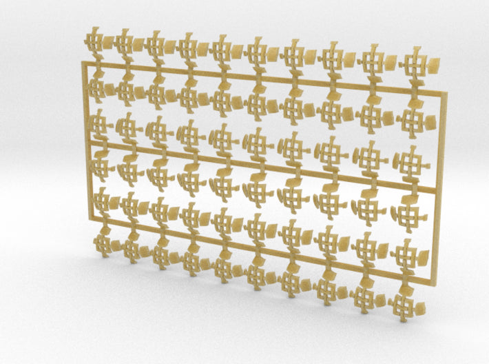 60x Earthbreakers - Shoulder Insignia pack 3d printed