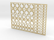 Oroboros - Flat Vehicle Insignia pack 3d printed