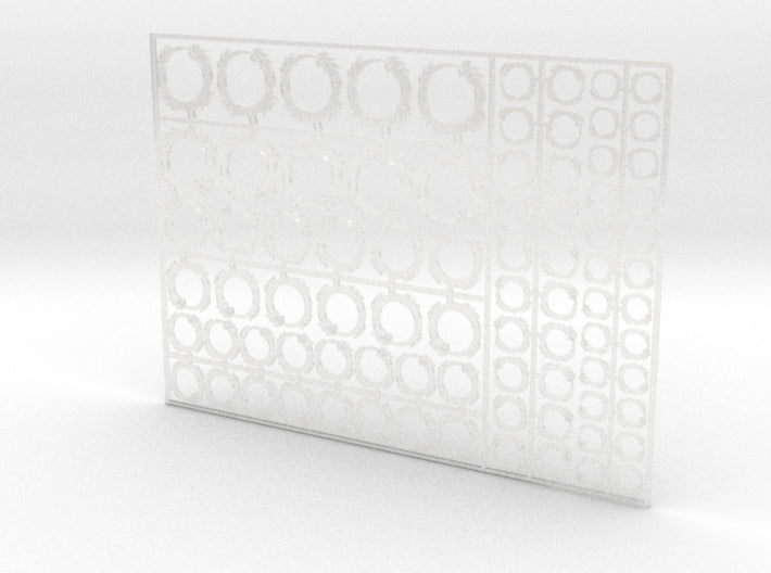 Oroboros - Flat Vehicle Insignia pack 3d printed