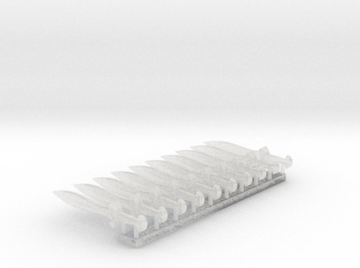 10x Energy Sword: Xiphos (No Hand) 3d printed