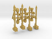 4x Energy Hammer: Warsmith - Chaos Set 3d printed