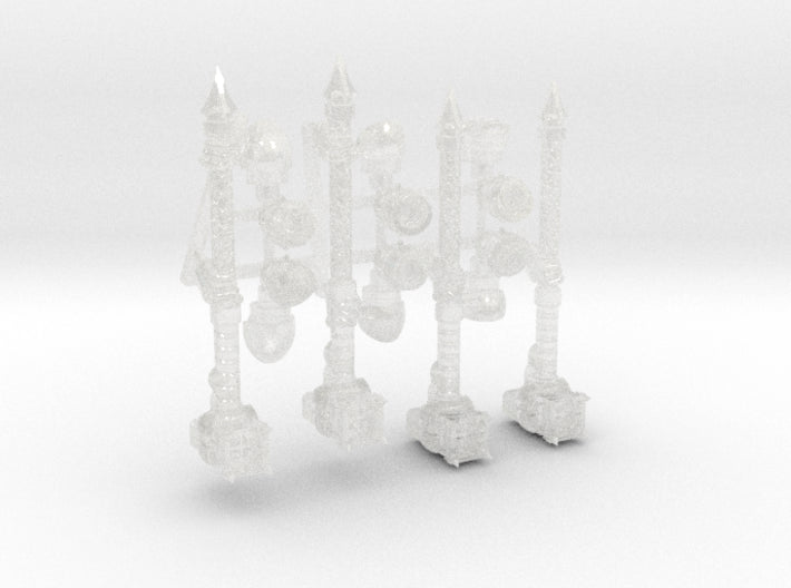 4x Energy Hammer: Warsmith - Chaos Set 3d printed