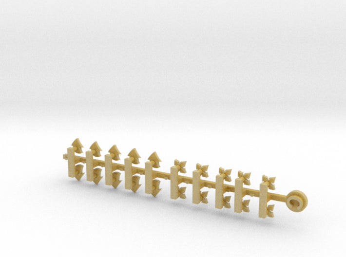 20x Tactica/Assault - Tiny Convex Insignias (3mm) 3d printed