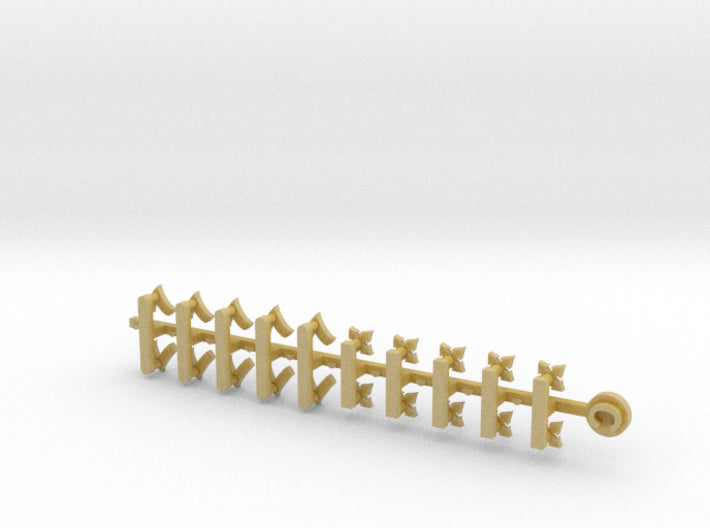 20x Support/Assault - Tiny Convex Insignias (3mm)	 3d printed
