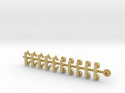 20x Support/Elite - Tiny Convex Insignias (3mm)	 3d printed