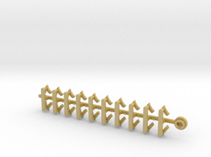 20x Base Support - Tiny Convex Insignias (3mm) 3d printed