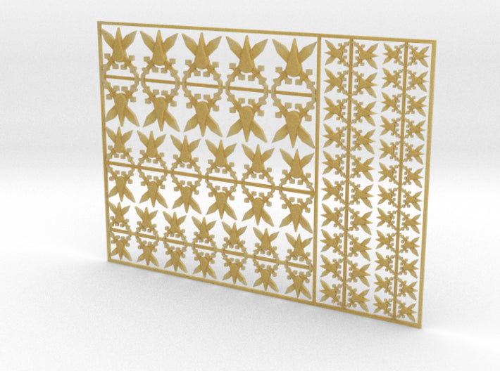 Cruor Blades - Flat Vehicle Insignia pack 3d printed