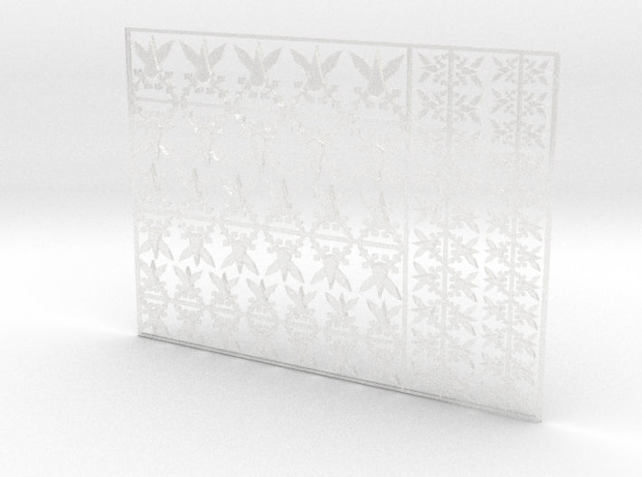 Cruor Blades - Flat Vehicle Insignia pack 3d printed