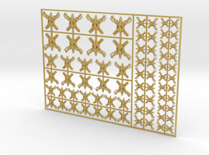 Shadow Ravens - Flat Vehicle Insignia pack 3d printed