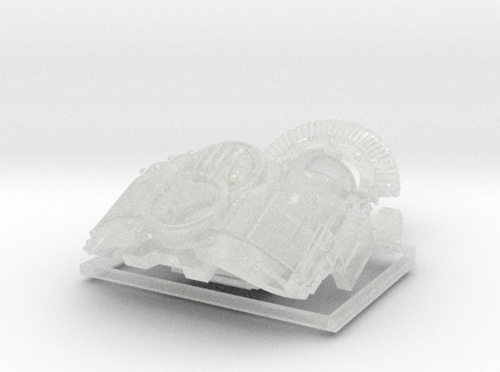 Lamented Heart: Atlas Sarcophagus Set 1 3d printed