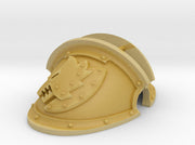 Iron Wolf - MI:1 Squire Knight Pauldrons 3d printed