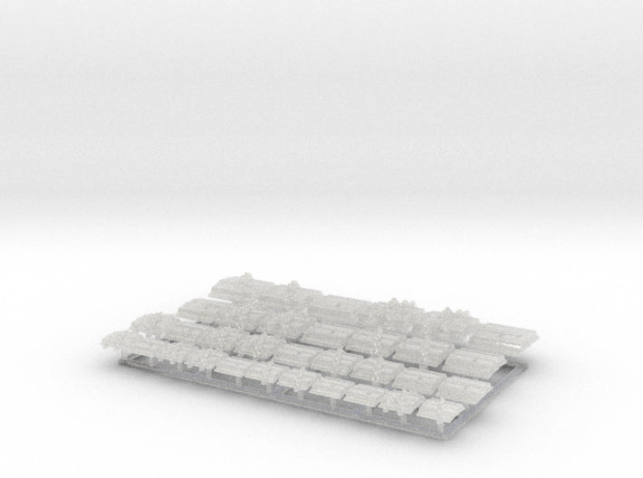 Various Open/Chained Books: Set 1 3d printed