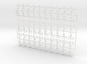 60x Blood Dragons - Smaller Insignias (5mm) 3d printed